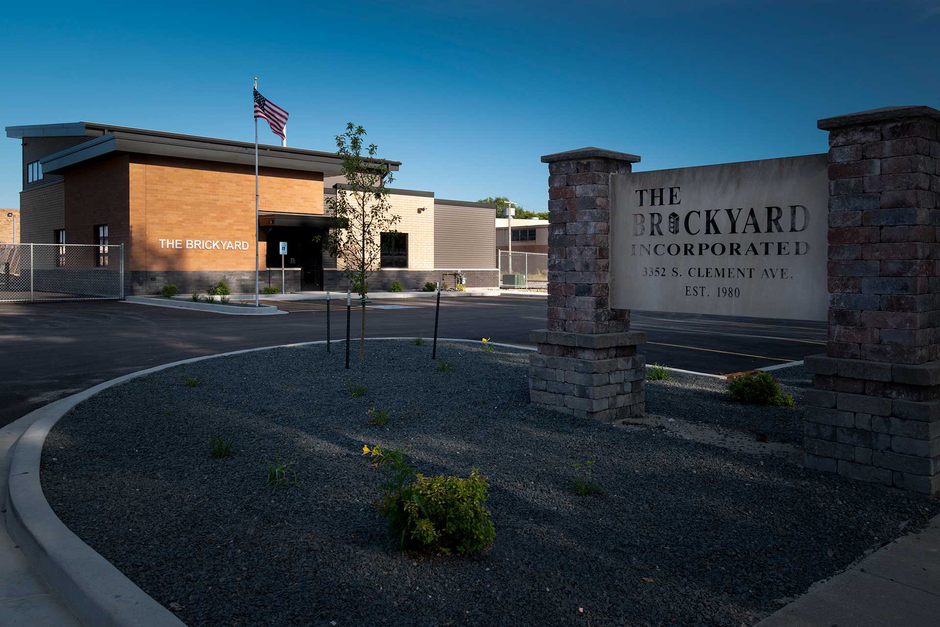 The Brickyard Exterior Sign